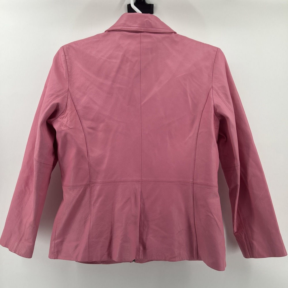 Worthington Jacket Coat Women's Casual Large Pink Lined Lightweight Fairy Casual - Picture 6 of 16